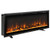 50 Inches Electric Fireplace in-Wall Recessed with Remote Control and Adjustable Color and Brightne D681-FP10530US-50