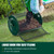 24 Inches Peat Moss Spreader with Upgrade Side Latches and U-shape Handle-Green - Color: Green D681-GT4123GN