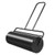 24 x 13 Inch Tow Lawn Roller Water Filled Metal Push Roller-Black - Color: Black D681-GT2970DK