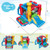 Baseball Themed Inflatable Bounce House with Ball Pit and Ocean Balls with 735W Blower - Color: Mul D681-NP10763US