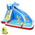 4-in-1 Inflatable Water Slide Park with Long Slide and 735W Blower B593-OP70951