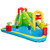 Inflatable Splash Jump Slide Water Bounce without Blower - Color: Multicolor D681-OP3798