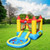Kids Inflatable Bounce House Castle with Balls Pool and Bag B593-OP70055