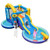 Inflatable Ocean-Themed Bounce House with 680W Blower and 2 Pools - Color: Blue D681-NP11016US
