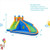 Kids Inflatable Water Slide Bouncing House with Carrying Bag and 480W Blower B593-OP70949