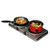 MegaChef Electric Easily Portable Heavy Duty Lightweight Dual Size Infrared Burner Cooktop Buffet R D970-MC-6206A