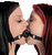 Doppleganger Silicone Mouth Gag D496-AF433