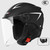 Motorcycle Open Face Helmet Quick Release Buckle Ventilated Helmet With Detachable Scarf For Men Wo K484-FQZAP_K2TV6328
