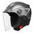 Motorcycle Open Face Helmet Quick Release Buckle Ventilated Helmet With Detachable Scarf For Men Wo K484-FQZAP_K2TV6328