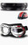 Unisex Cute Motorcycle Helmet Bike Riding Protective Strong Safety Half-face Helmet with Goggles Ma K484-PAU_05JV0SLI