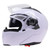 105 Full Face Helmet Electromobile Motorcycle Transparent Lens Protective Helmet Silver XL K484-POU_060GGCSM