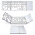 Portable Mini Bluetooth Keyboard Wireless Foldable Trackpad Keyboard for IOS Android Windows Ipad S K484-PEL_0OD50S1Y