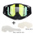 Motorcycle Riding Cross-country Goggles Outdoor Glasses Set with Transparent Lens and Tearable Film K484-PAU_06TF7GSS