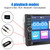 2din Car Radio Stereo 7018b Autoaudio Fm Receiver 7 Inch Hd Touch Screen Multimedia Player Mirror L K484-PEL_0OEREJFC