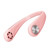 Mini Fan Portable Leafless USB Charging Sports Silent Hanging Neck Fan Pink K484-PEL_0GXKZE3U