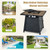 40 000 BTU 28 Inches Propane Gas Fire Pit Table With Cover B593-NP10423
