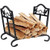 Foldable Firewood Log Rack Steel Wood Storage Holder B593-HW65640