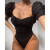 Color: Black, Size: L - Mesh openwork jumpsuit Q119-CJNSSYLY02562-Black-L