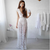 Color: White, Size: S - ss Backless Dress Elegant Christmas Maxi Long Dress Vestidos Q119-CJNSSYLY01539-White-S