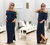 Color: Navy Blue, Size: XL - ummer Long Maxi BOHO Evening Blue Q119-CJNSSYLY00153-Navy Blue-XL
