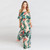 Printed tube top dress Q119-CJNSSYLY02326