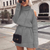 Off-the-shoulder sweater dress Q119-CJNSSYLY02448