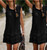 Color: Black2, Size: S - Lace Elegant Hollow Out Shoulder One-piece Dress Q119-CJNSSYLY00121-Black2-S