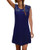 Color: Blue, Size: M - Lace Elegant Hollow Out Shoulder One-piece Dress Q119-CJNSSYLY00121-Blue-M