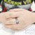 TK3778 - IP Black (Ion Plating) Stainless Steel Ring with AAA Grade CZ in Clear A874-tk3778