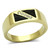 TK775 - IP Gold(Ion Plating) Stainless Steel Ring with Top Grade Crystal  in Clear A874-TK775