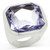 VL013 -  Resin Ring with Synthetic Acrylic in Light Amethyst A874-VL013