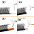 Color: Brushed Slate, Curl: C, Thickness: 0.07mm, Length: 13mm - Yelix Cilios 5D W Shape Eyelash Ex F640-12000032412591443