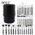 Handle Color: Green, Ships From: Poland - BEILI Makeup Brush Set with Holder 30-42Pcs Professional  F640-12000028568657782