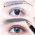 Color: Orange - Waterproof Eyebrow Pen with Brush 7 Colors Natural Lasting Non-caking Eyebrow Penci F640-12000039841519890