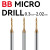 Hole Diameter: 70mm - BB 0.3~2.02mm Micro Drill Solid Carbide Bit Mini CNC Hole Making 3D Shank Dia F640-12000031713133205