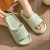 Shoe Size: 36, Color: Yellow - Summer Slippers Women Men Couple Home Slides Sandals EVA Thick Sole  F640-12000038660932974
