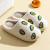 Color: WHITE, Shoe Size: 4 - Cute Avocado Women Slippers Winter Warm Indoor Fruit Cartoon Funny Sof F640-12000040554105268