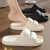 Color: black, Shoe Size: 40 - Fashion Summer Eva Slippers Summer Women Thick Soles Non-slip Home In F640-12000038011929484