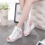 Color: Red, Shoe Size: 41 - Spring Summer Women's Height Increasing Platform Canvas Fish Mouth Shoe F640-66932182682