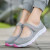 Shoe Size: 40, Color: GRAY - Women Shoes Breathable Vulcanized Shoes White ZapaWomen Sneakers Fashi F640-12000035901812817