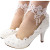 Color: WHITE, Shoe Size: 39 - Whitefemmes bottes with high heels  women's shoes 2020 botas mujer Wo F640-12000016307631353