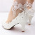 Color: WHITE, Shoe Size: 39 - Whitefemmes bottes with high heels  women's shoes 2020 botas mujer Wo F640-12000016307631353