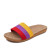 Color: Yellow, Shoe Size: 35 - Summer Linen Women'S Slippers Flat Sandals Home Color EVA Lightweigh F640-12000038148666504