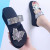 Color: WHITE, Shoe Size: 39 - Women Wedge Slippers Summer Fashion Sandals Platform Rhinestone Butte F640-12000038141223340