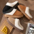 Color: Brown, Shoe Size: 38-39 - New Fluffy Home Warm Slippers Women Soft Sole Bedroom Plush Lined  F640-12000042281583758