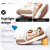 Color: Beige, Shoe Size: 5 - Women's Tennis Shoes Brand New Apricot Lace up Sports Walking Shoes F640-12000039410696923