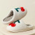 Color: Yellow, Shoe Size: 4.5 - Super Cute Cherries Plush House Slippers for Women, Comfy Home Shoe F640-12000036086553918