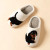 Color: WHITE, Shoe Size: 4.5 - Cartoon Cute and Interesting Dachshund Dog Women Slippers Indoor War F640-12000040768892718