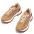 Color: Khaki, Shoe Size: 35 - Women's Shoes Niche Design Balance Shoes Technology Versatile Splicin F640-12000040709685568