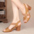 Color: Khaki, Shoe Size: 39 - New Mid-heel Sandals Women Summer Shoes Comfortable High Heels Thick  F640-12000029511566795